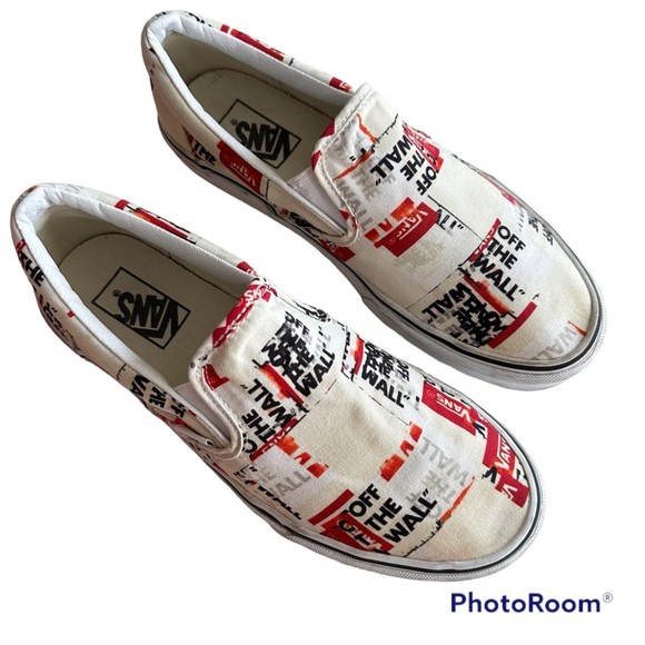 Vans Other - Vans Authentic Packing Tape Slip-On Casual Sneakers, Unisex 9/10.5